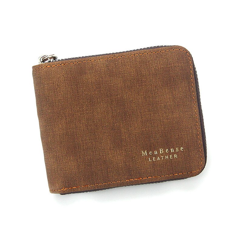 Luxe Mannen Portefeuilles Mode Kaarthouder Portemonnee Multifunctionele Lederen Portemonnee Minimalistische Voor Mannelijke Rits Portemonnee Met Card Wallet: M