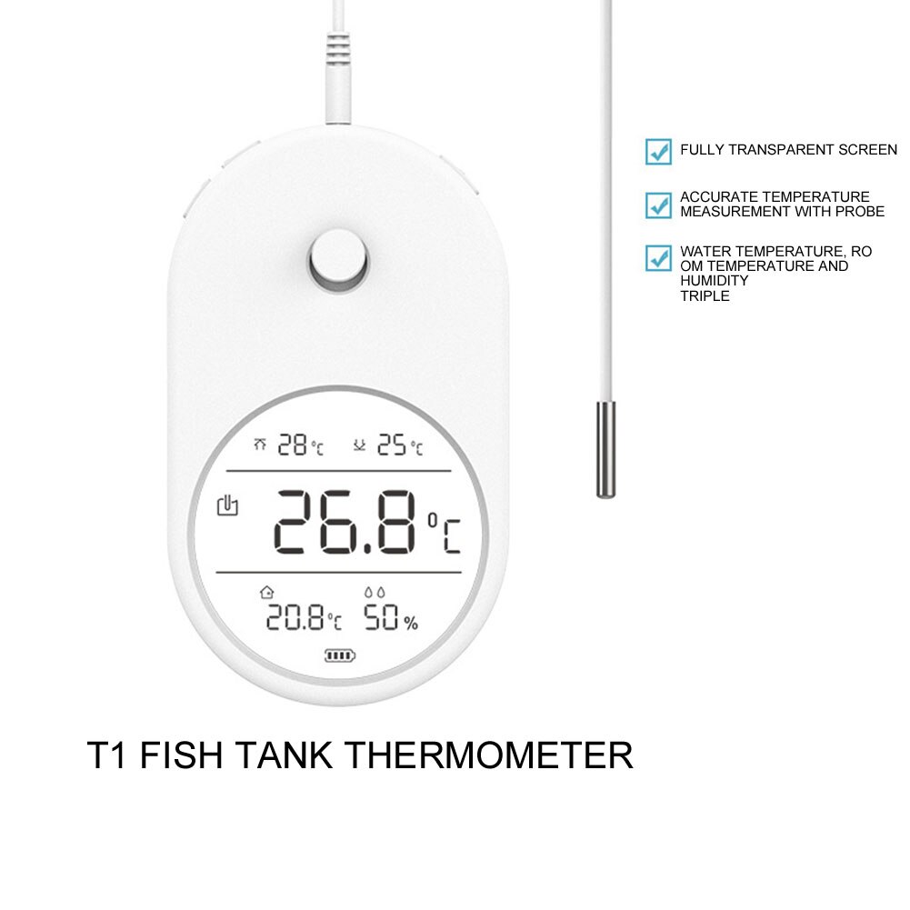 Fish Tank 3 In 1 LCD Display Hygrometer Testing Eq... – Vicedeal
