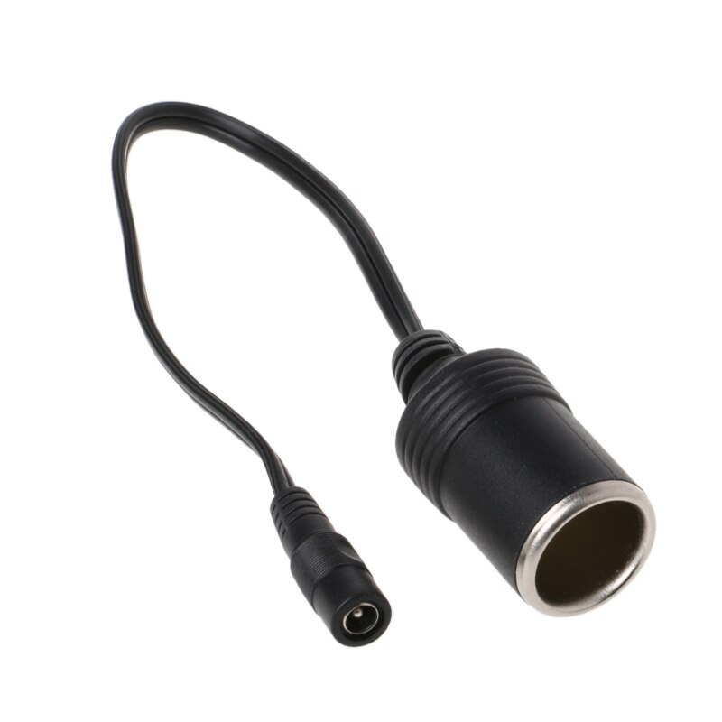 Auto DC Plug 12V Female Cigarette Lighter Socket Car Converter Adapter Cable 32cm