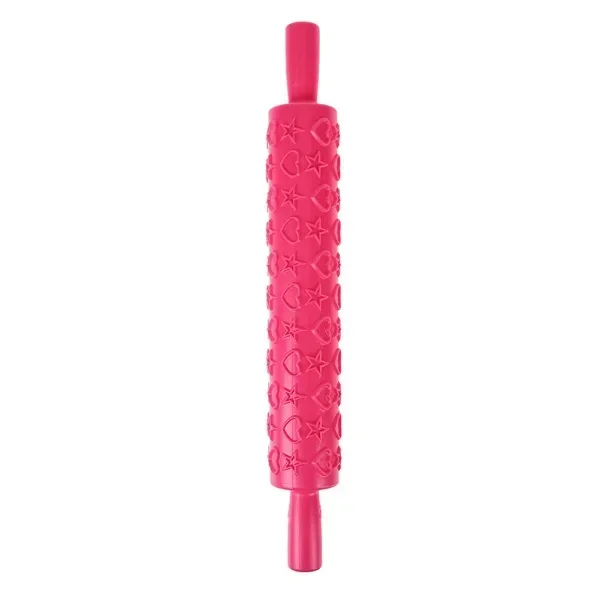 Roller Kuchen Dekorieren Geprägte Nudelhölzer Strukturierte Antihaft Fondant Gebäck Icing Ton Teig Roller Küche Backen Werkzeuge: Dark Khaki