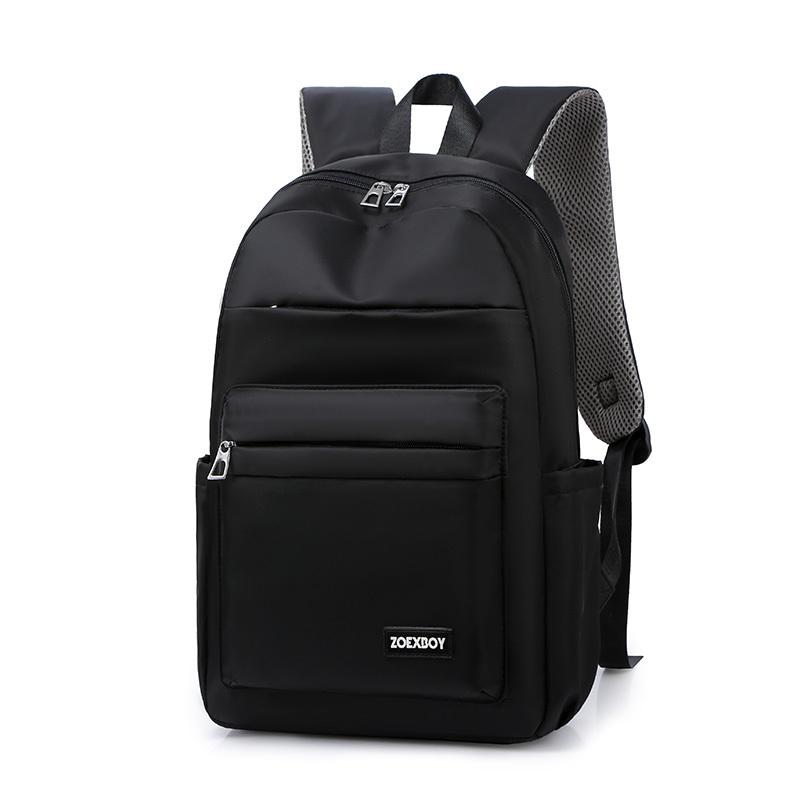 Rugzak Vrouwen Laptop Rugzak Reizen Rugzak Schooltassen Voor Tienermeisjes Vrouwelijke Schoudertas Mochila Mujer: Black