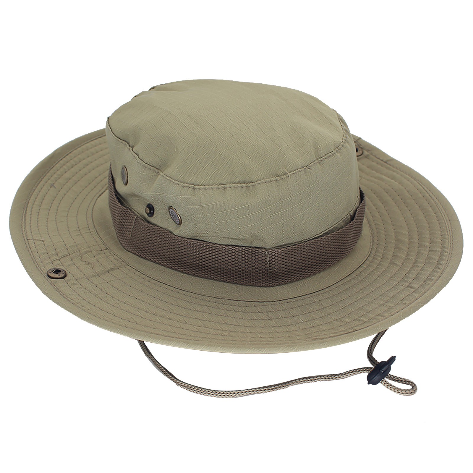Grand chapeau de soleil avant-toit pour homme, casquette pour homme, , équitation, randonnée, pêche, plein air, , pare-soleil, 7: Marron