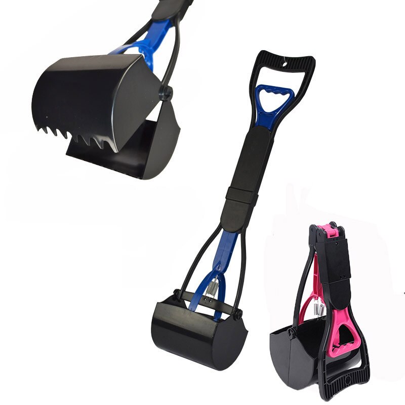 Hond Lange Steel Plastic Hondenpoep Picker Up Huisdier Kak Scoop Uitwerpselen Pooper Scooper