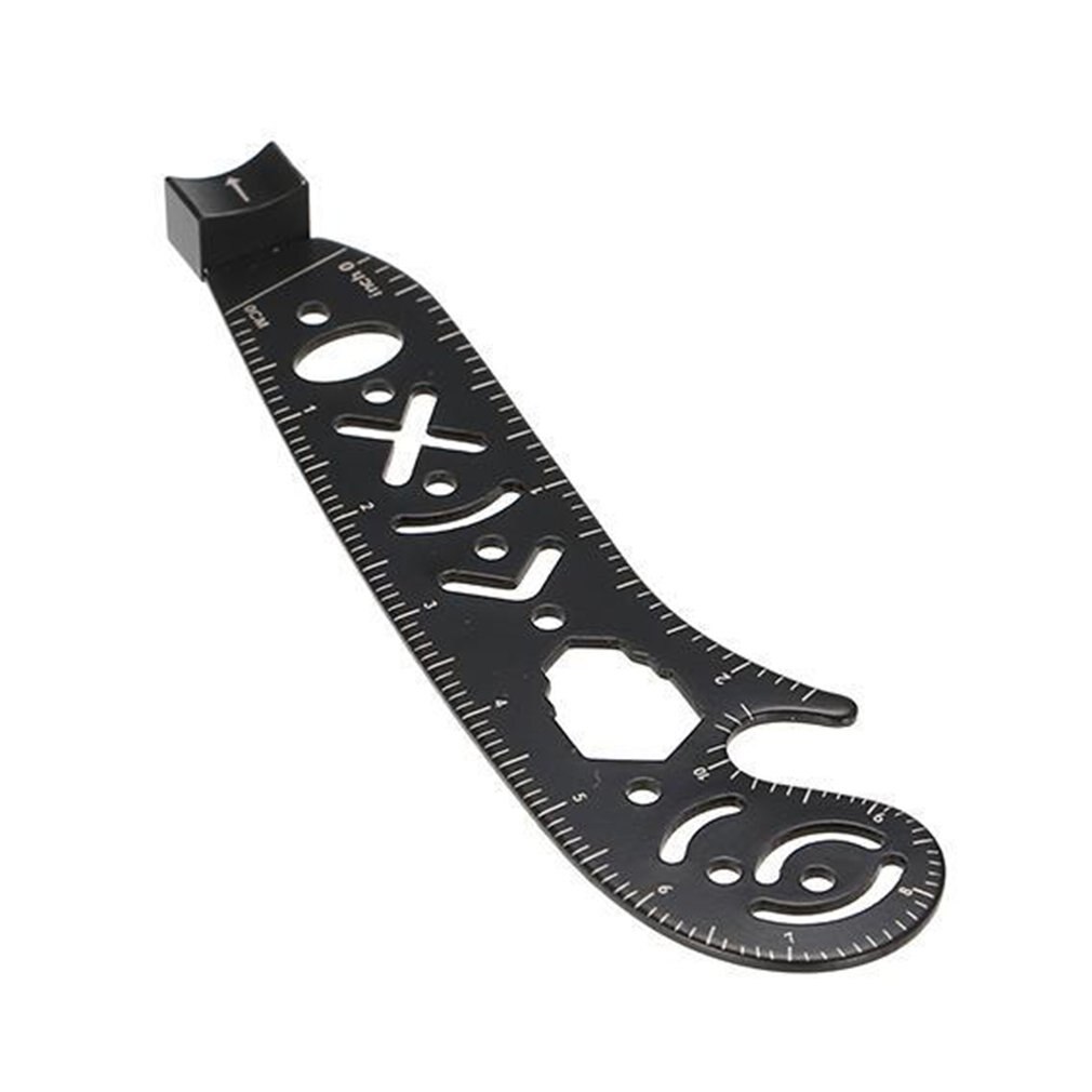 Compass Ruler Patern Scale Ruler Magnet Multifunctional Drawing Ruler S... – Grandado
