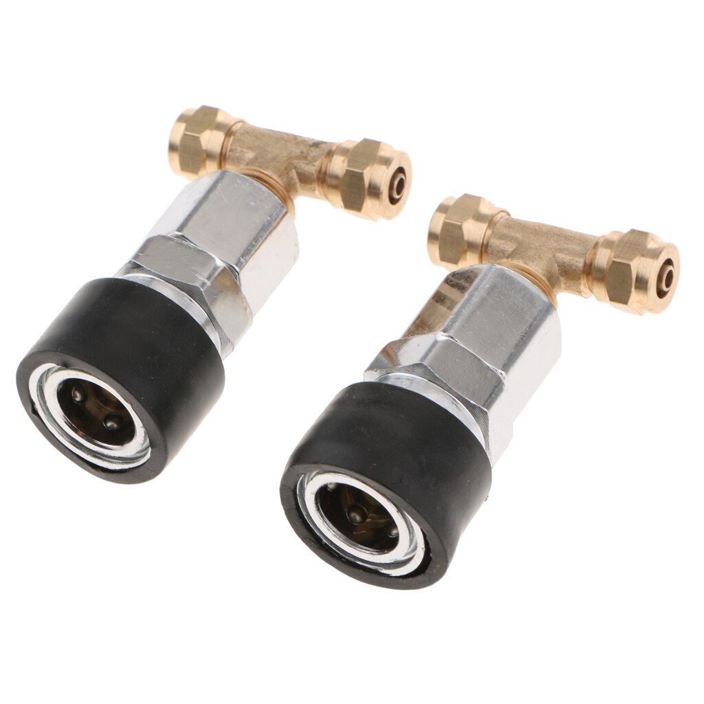 1/2inch OD Quick FITTING Brass Push 2 Connect Air Hose Union