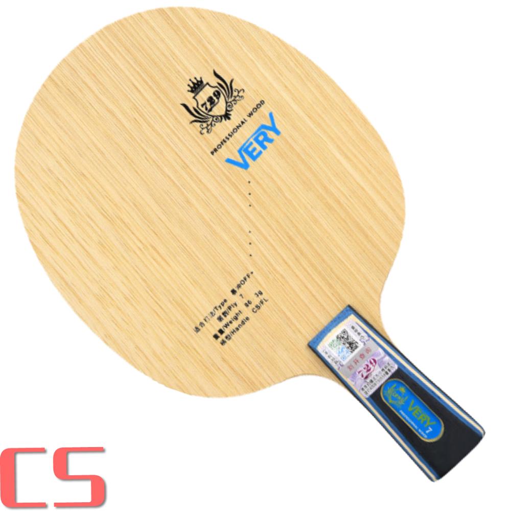 Friendship 729 Very 7 8table Tennis Blade Offensive Ping Pong Racket Bat Pure Wood: V7 CS