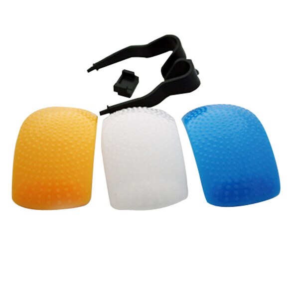 Difusor iluminador de Flash para cámara, 3 colores Pop, para Nikon D7000 / D90 / D50 / D70 / D7100 / D5200 / D3200/D3100, Color mixto, 3 unids/lote