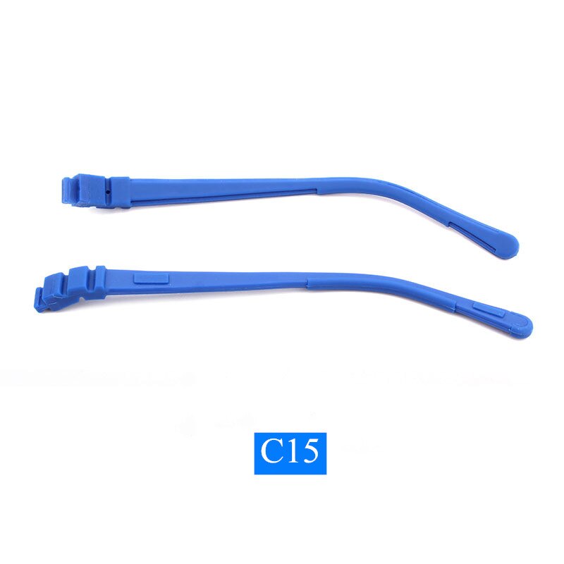 Gafas de silicona para niños, patillas de silicona de colores a presión, varios colores opcionales, accesorios para niños, novedad de