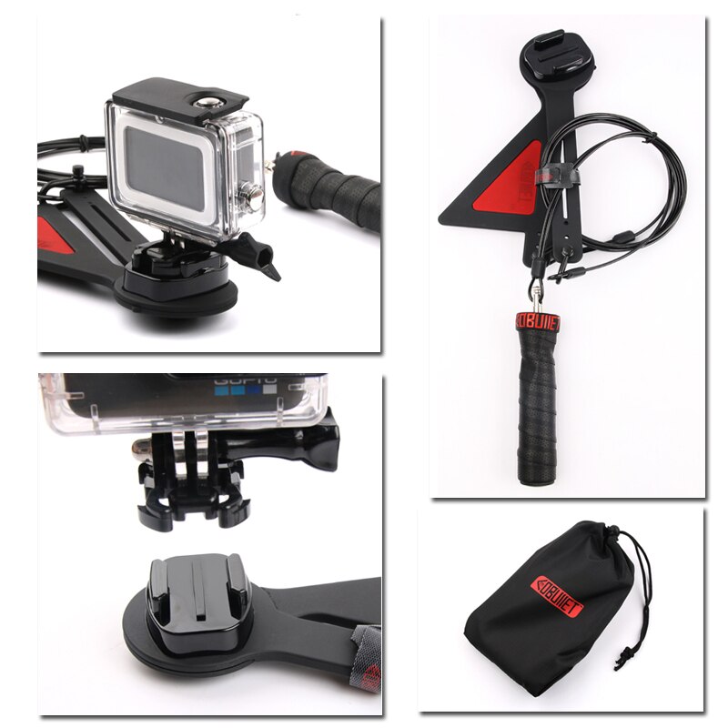 For Gopro Centriphone Bullet Time Effect Camera Rig Selfie 360 Degree for Gopro Hero 9 8 7 6 5 4 EKEN Sjam Sport Action Camera
