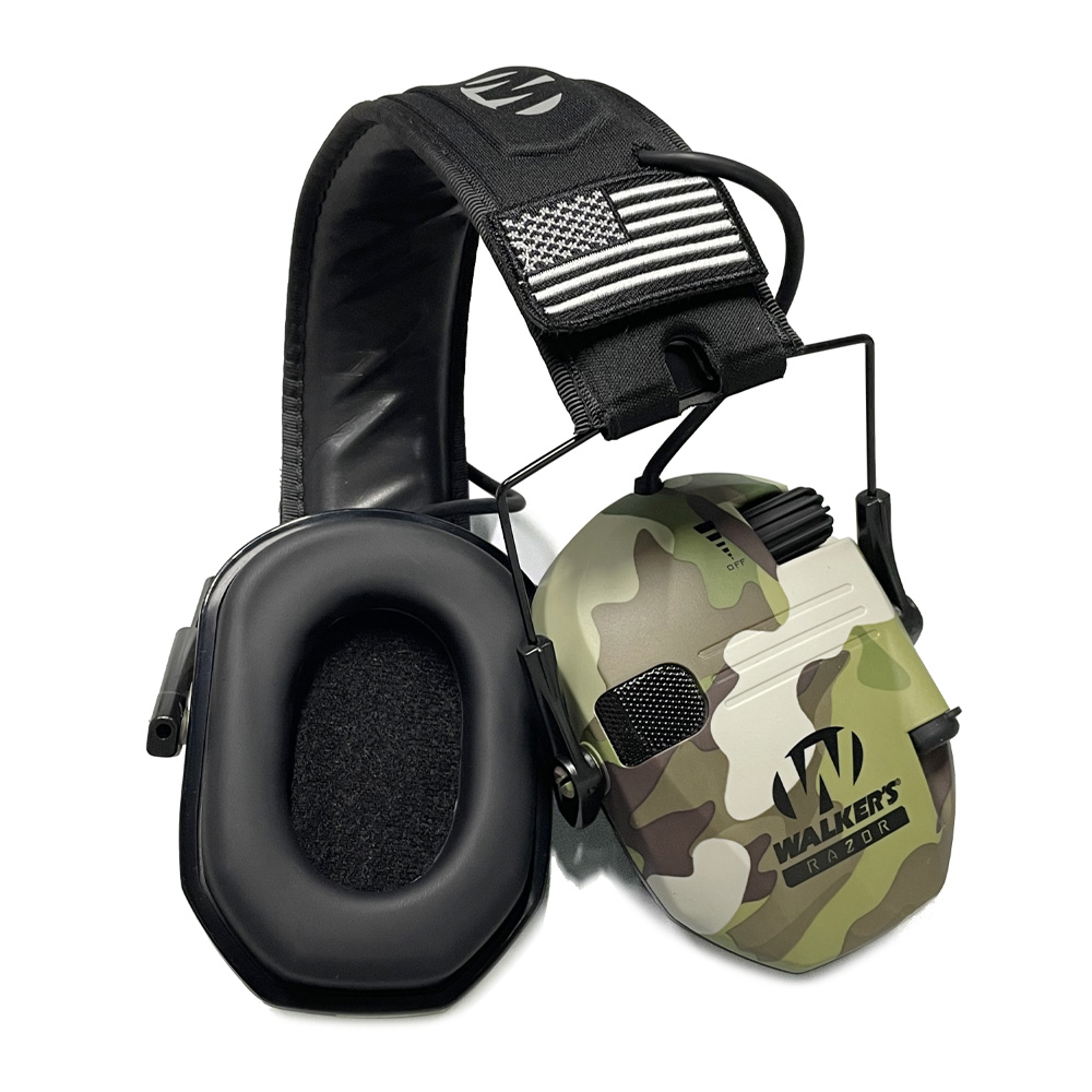 Ear Protection Electronic Hearing Protection Active Protector for Shooting Earmuffs NRR 23dB Noise Reduction Headset