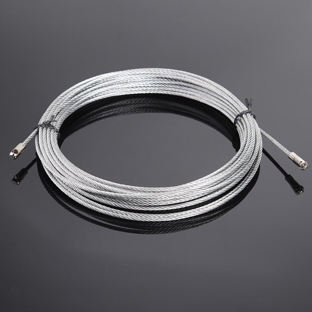 15M Electric Cable Wire Tape Conduit Duct Steel Cable Puller Wheel Pushing Tool for Wiring Installation Diameter 4mm