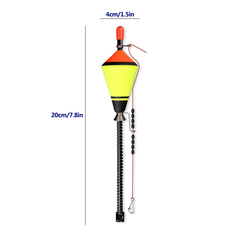 Boya de pesca en barco oceánico, boya de pesca rápida en mar, playa, flotador automático, boya de amplio rango, accesorios de herramientas, 1 pieza
