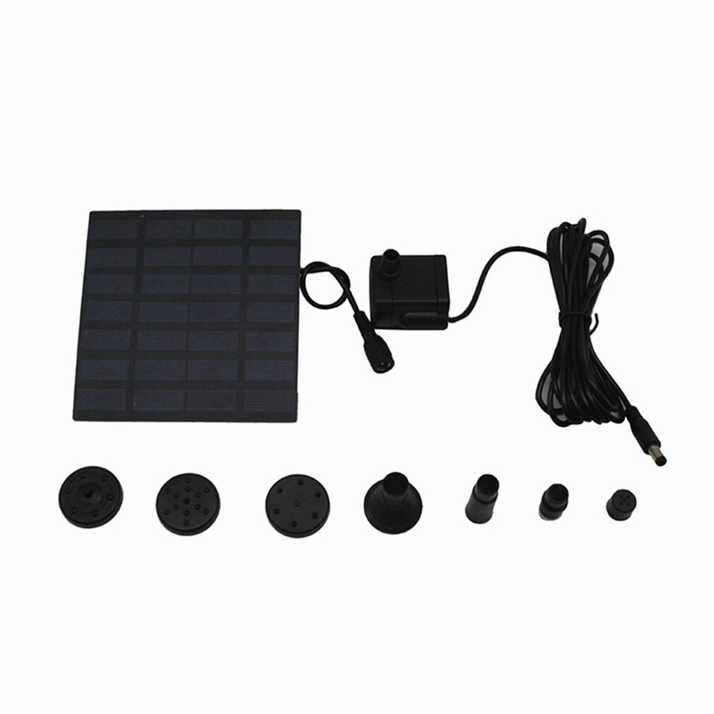 Solar Lotus Fountain Lotus Flower Fountain Pump Garden Fountain Pond Solar Fountain Water Pump for The Pond