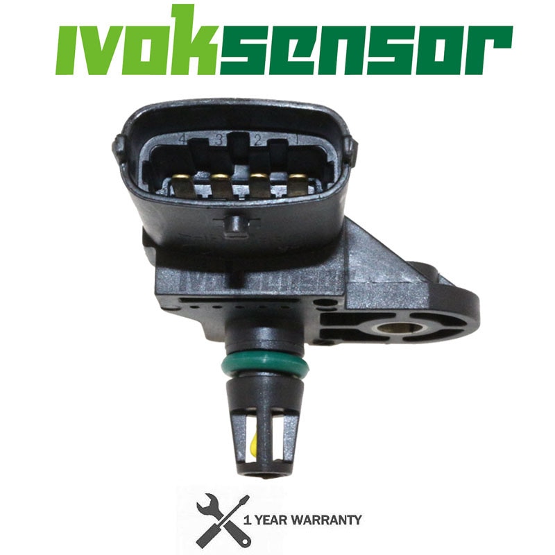 Verteiler Schub Luftdruck KARTE Sensor Für IVECO EuroCargo EuroStar Stralis Trakker 0281002576 504073323 Mit Stecker Stecker