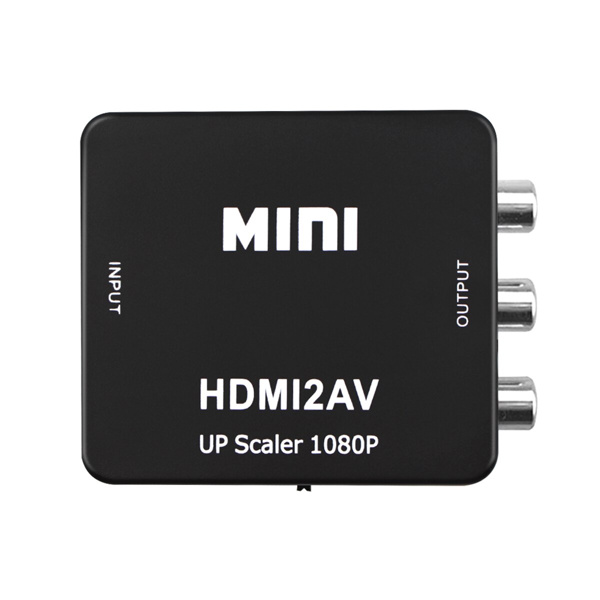 Hdmi Naar Av Scaler Converter Box Hd Video Composiet Adapter Hdmi Naar Rca Av/Cvsb L/R Video