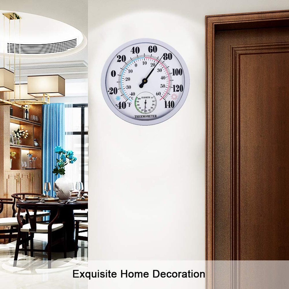 TH9250P-25CM Thermometer Plastic Shell Indoor Air Hygrometer Portable Outdoor Environmental Thermometer