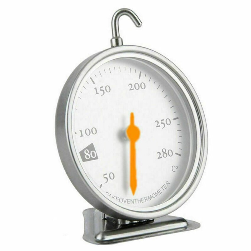 Stainless Steel Baking Oven Thermometer Kitchen Food Cooking 50-280℃ Thermomet With Timer Probe Cooking kitchen accessories