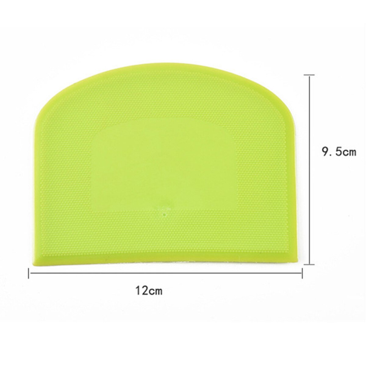 Dough Scraper Bowl Scraper Food-safe Plastic Dough Cutter Flexible Plastic Scraper Practical Bench Scraper Food Scrappers