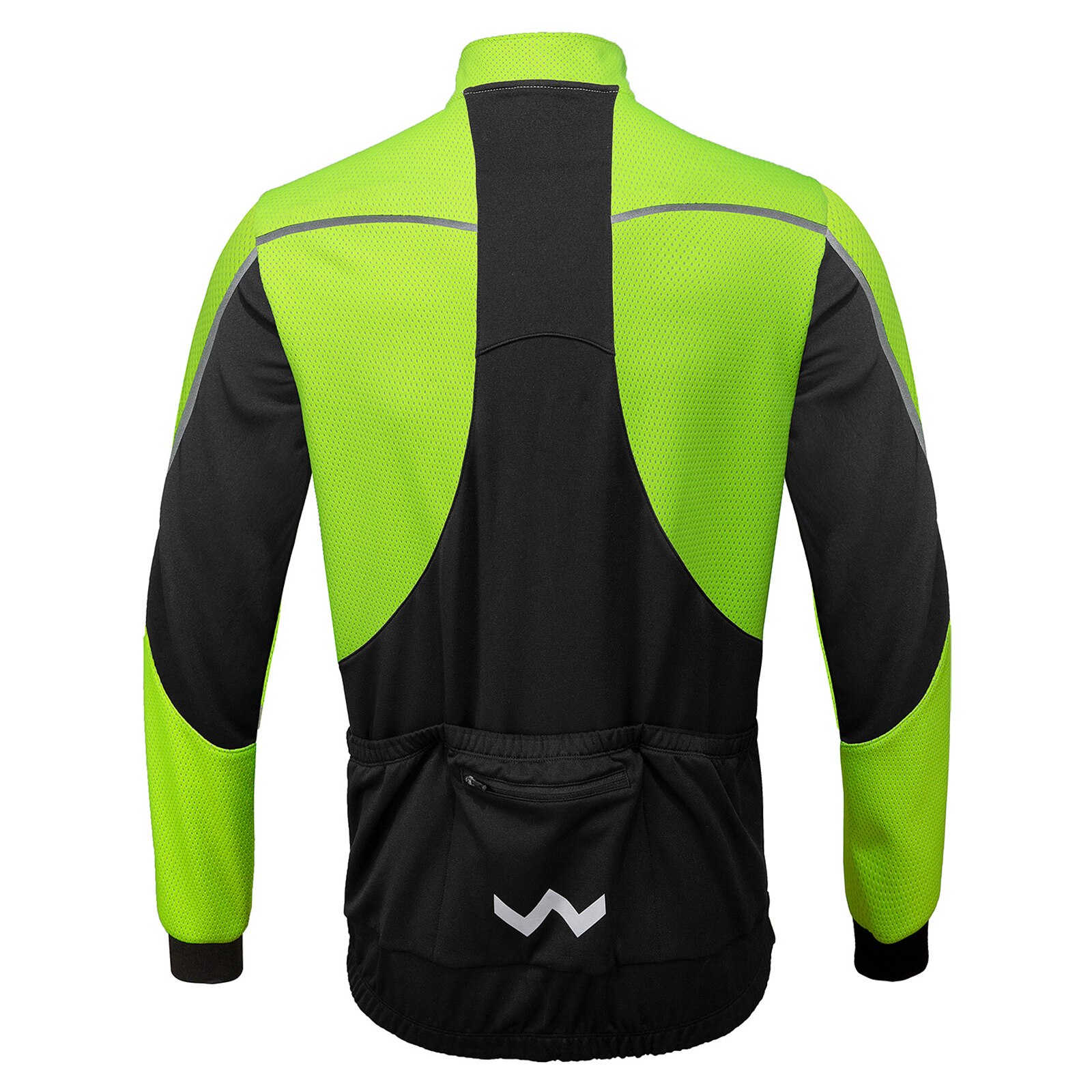 Winter Cycling Jacket Waterproof jacket men Windproof Thermal Fleece Jacket Coat Bicycle Running Riding Light-reflecting jacket