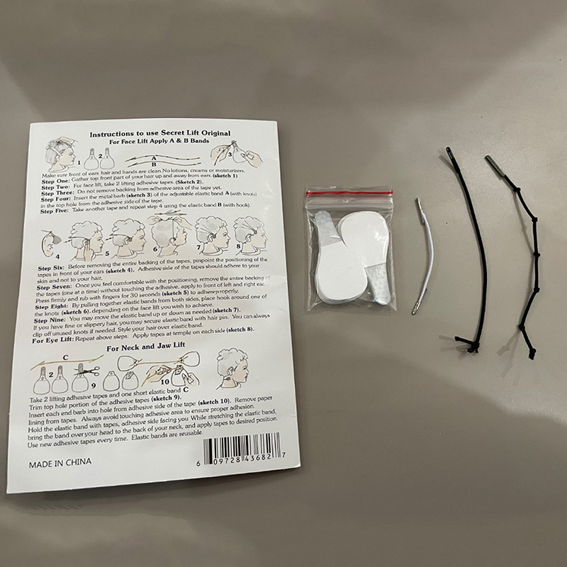 40 Uds pegatinas invisibles instantáneas para la cara cuello ojo doble levantamiento de barbilla cintas en forma de V maquillaje parches adhesivos para estiramiento facial