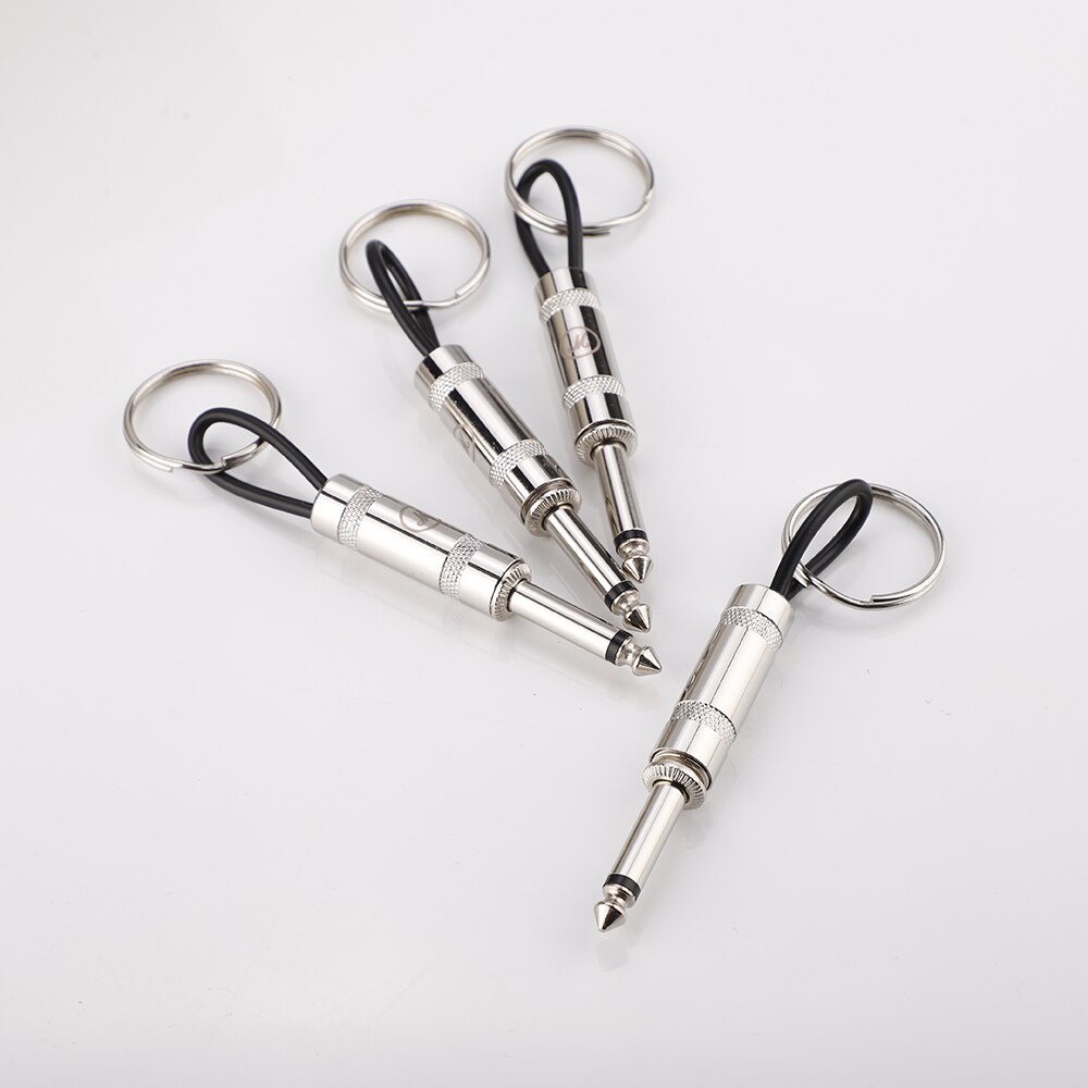 4 Stuks Gitaar Sleutelhanger Houder Woondecoratie Audio Plug Badkamer Accessoires Opknoping Haken Sleutelhanger Gitaar Sleutelhouder