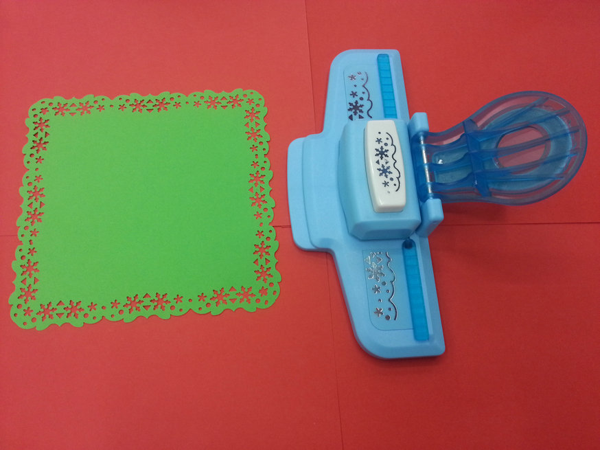 Pappersstansare hantverk kantstämpel (1pc kantstans +1pc kant spetsstans assistent) scrapbooking slag: 3