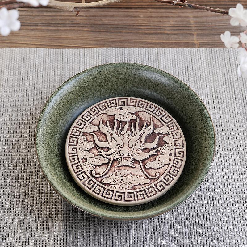 Chinese Kung Fu Tea Set Teapots Household Green Porcelain Kettle with Handle Water Pitcher Jug Teaware Ceramic Teapot Tea Pot: 60ml