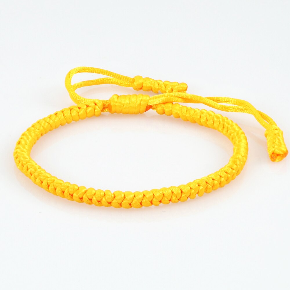 19 Colors String Braided Bracelet Men Women Handmade Tibetan Bracelets Bangles Lucky Rope Thread Prayer Jewelry Friendship: Style 5