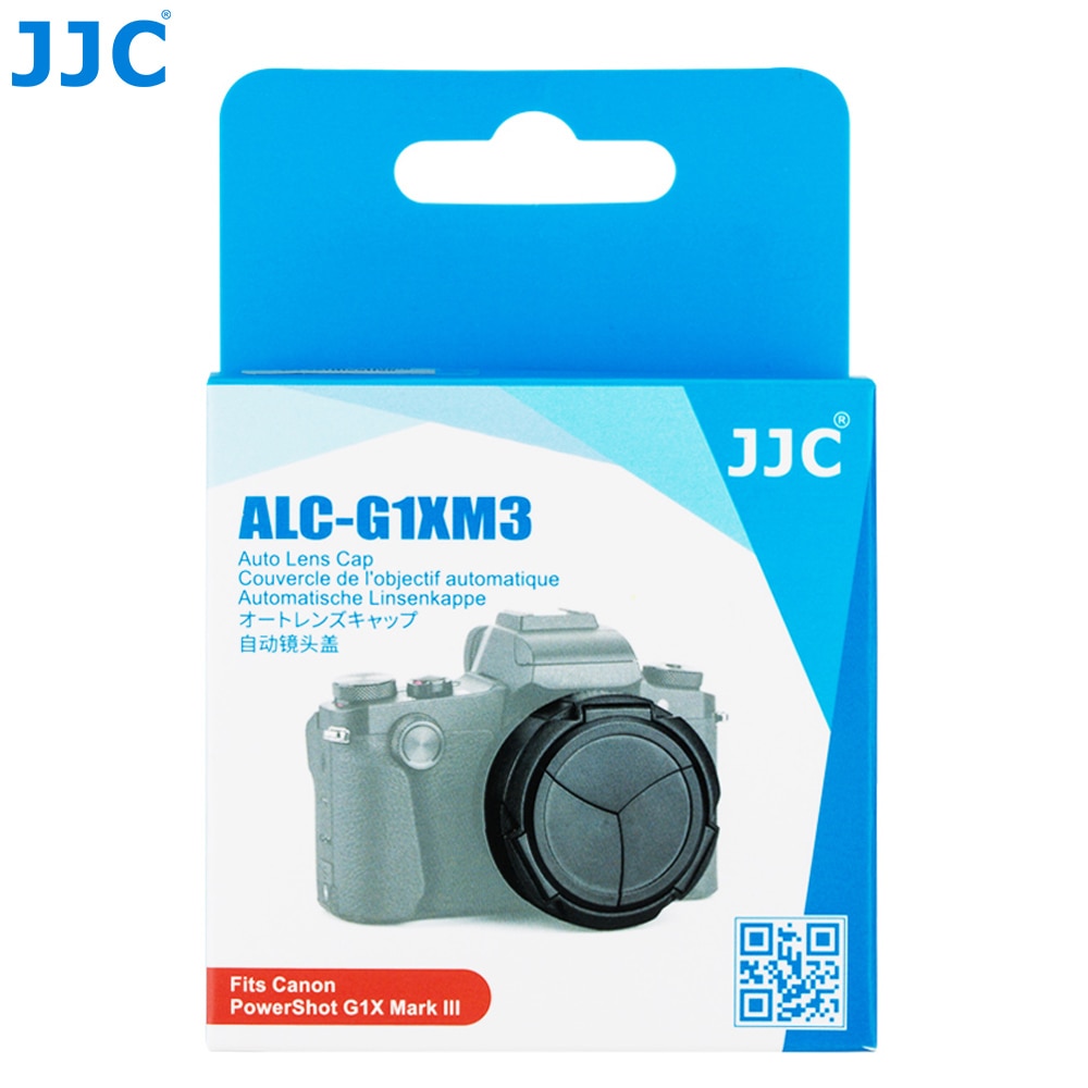 JJC Dedicated Auto Open and Close Lens Cap Lens Protector for Canon PowerShot G1X Mark III G1X M3 Digital Camera Auto Lens Cap