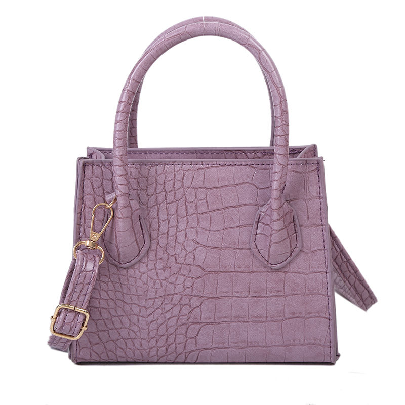 Crocodile Pattern PU Leather Crossbody Bags For Women Chain Female Shoulder Handbags Mini Purses Travel Cross Body Bag