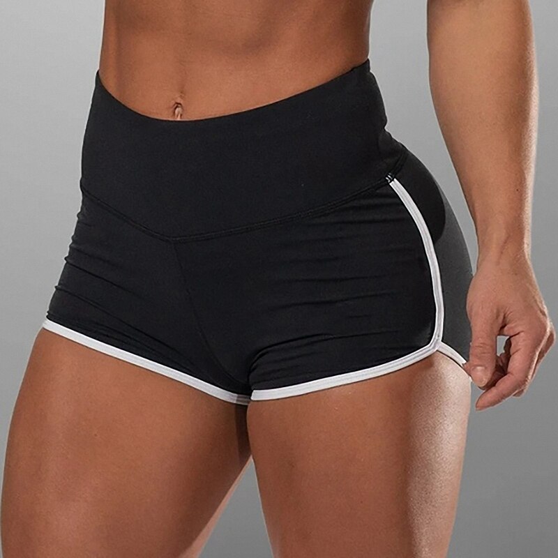 Summer Slip Sport Shorts Compression Workout Shorts: Black / M