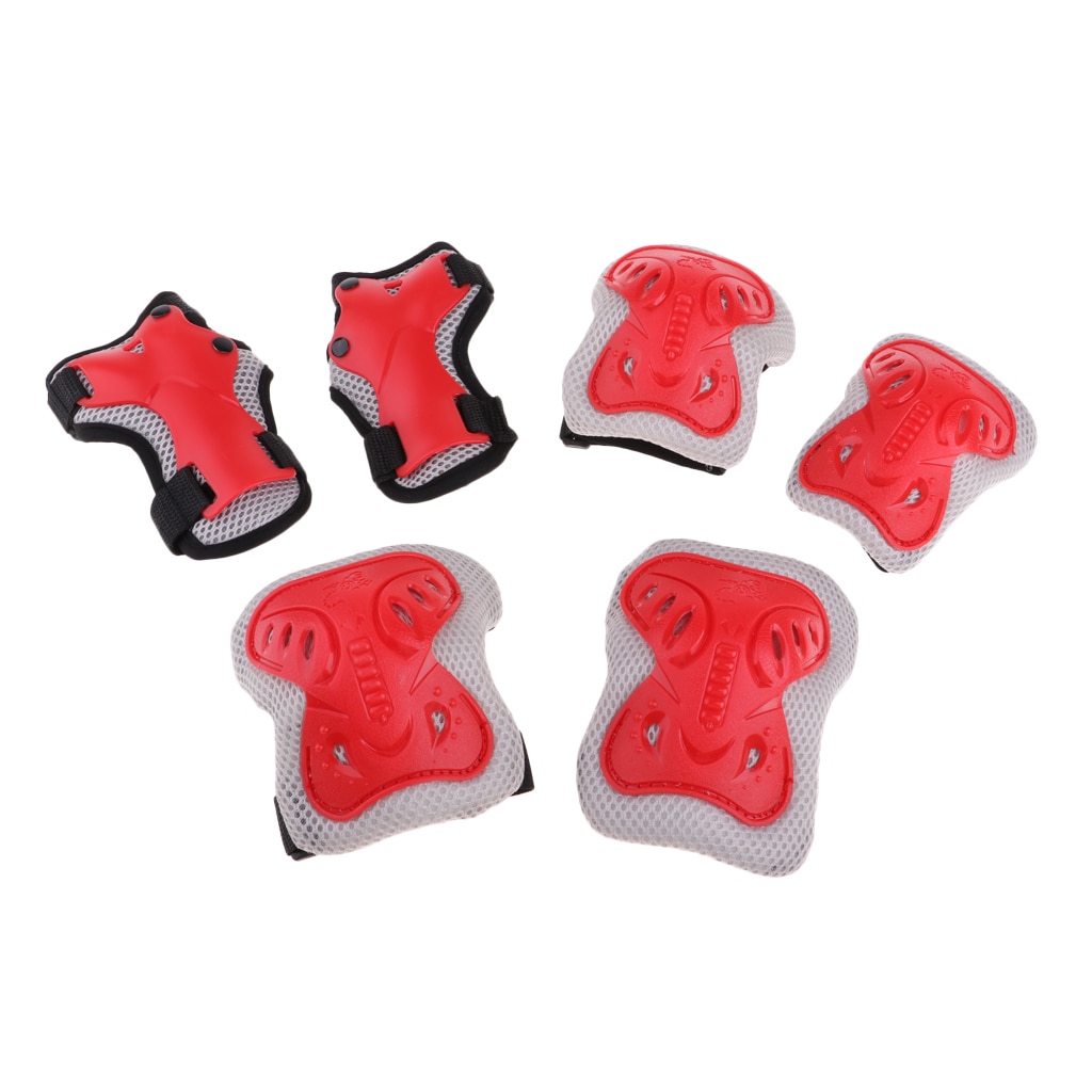 Kids Protective Gear Set, Elbow Knee Wrist Pads Outdoor Sports Safety Protect for Biking Skateboarding
