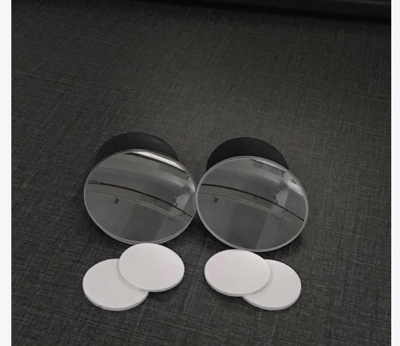 2pcs Car Rearview Mirror Driver Side Wide Angle Round Convex Car Auto Rear View Blind Spot Mirror Auto Product Car Accessories: 02