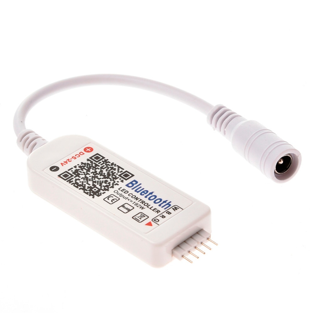 LAIDEYI DC 12V Mini LED RGB Controller 4 Channel Bluetooth RGBW Led Controller IOS / Android APP For RGB LED Strip Light