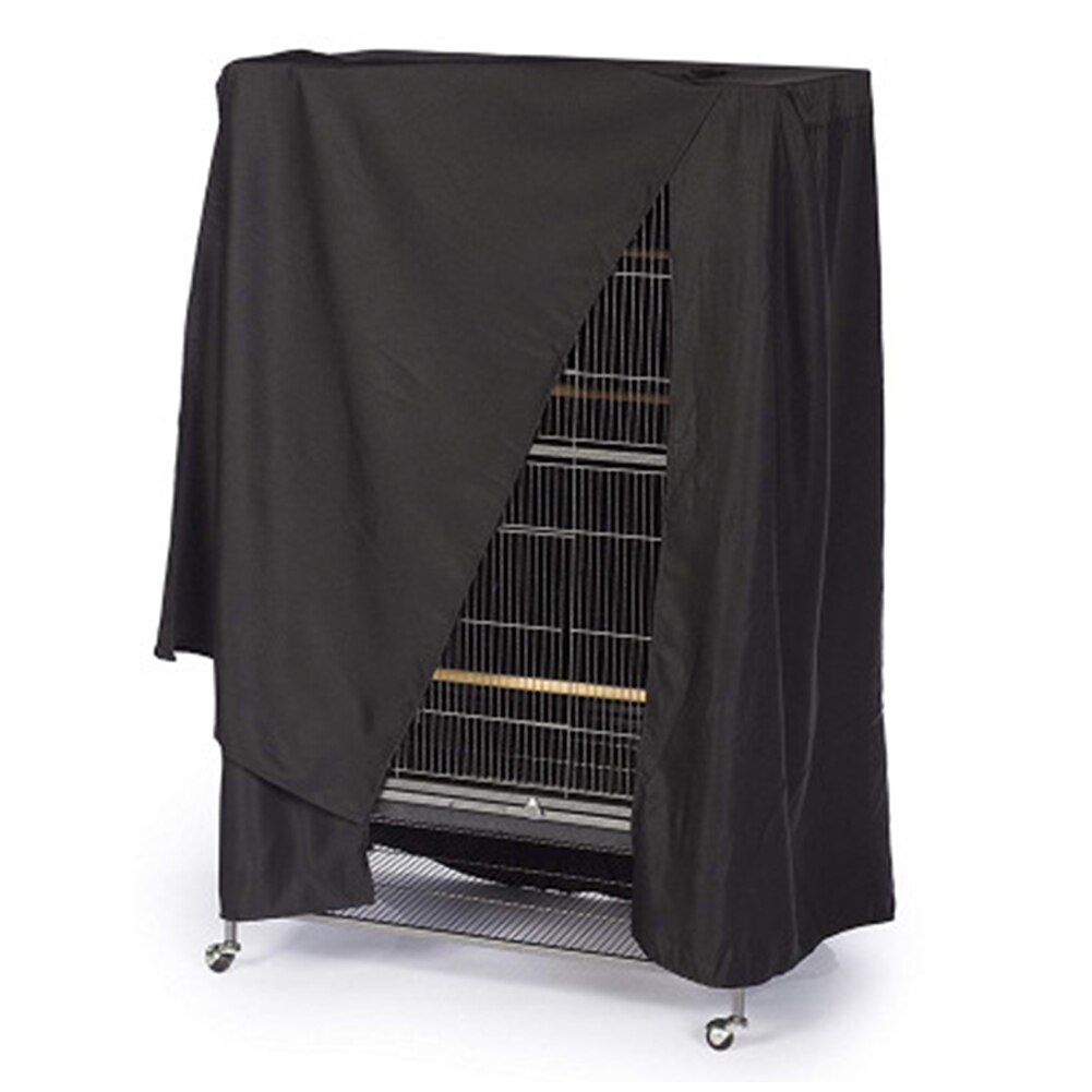 Large Birds Cage Cover Durable Lightweight Solid Parrots Sleep Helper Cover Black C1