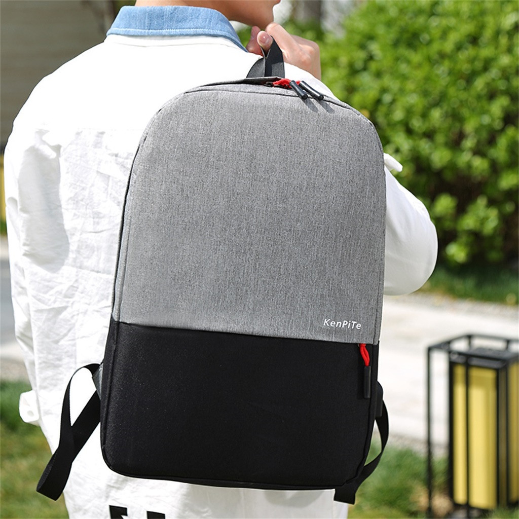 Backpack Laptop Bag 17 Inch Notebook Bag Shoulder Bag Tote Case Handle Bags Business Male Bloso Rucksacks USB Charging