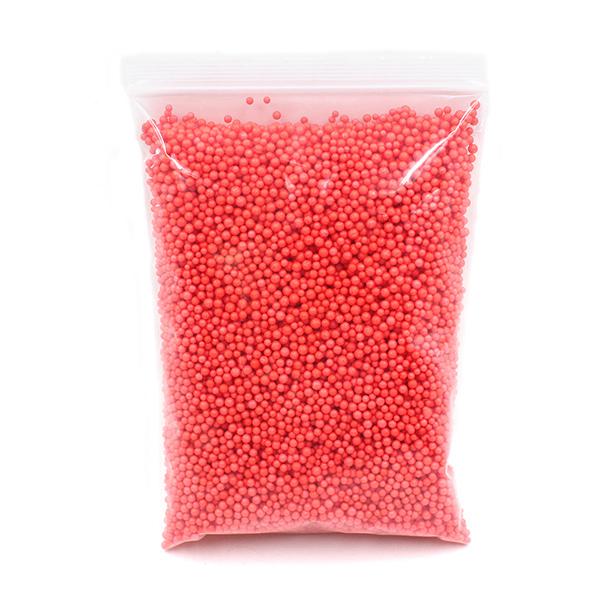 12g Addition For Slime Supplies Warm Color Snow Mud Particles Kit Slime Accessories Tiny Foam Beads Slime Balls Supplies Charms: Red