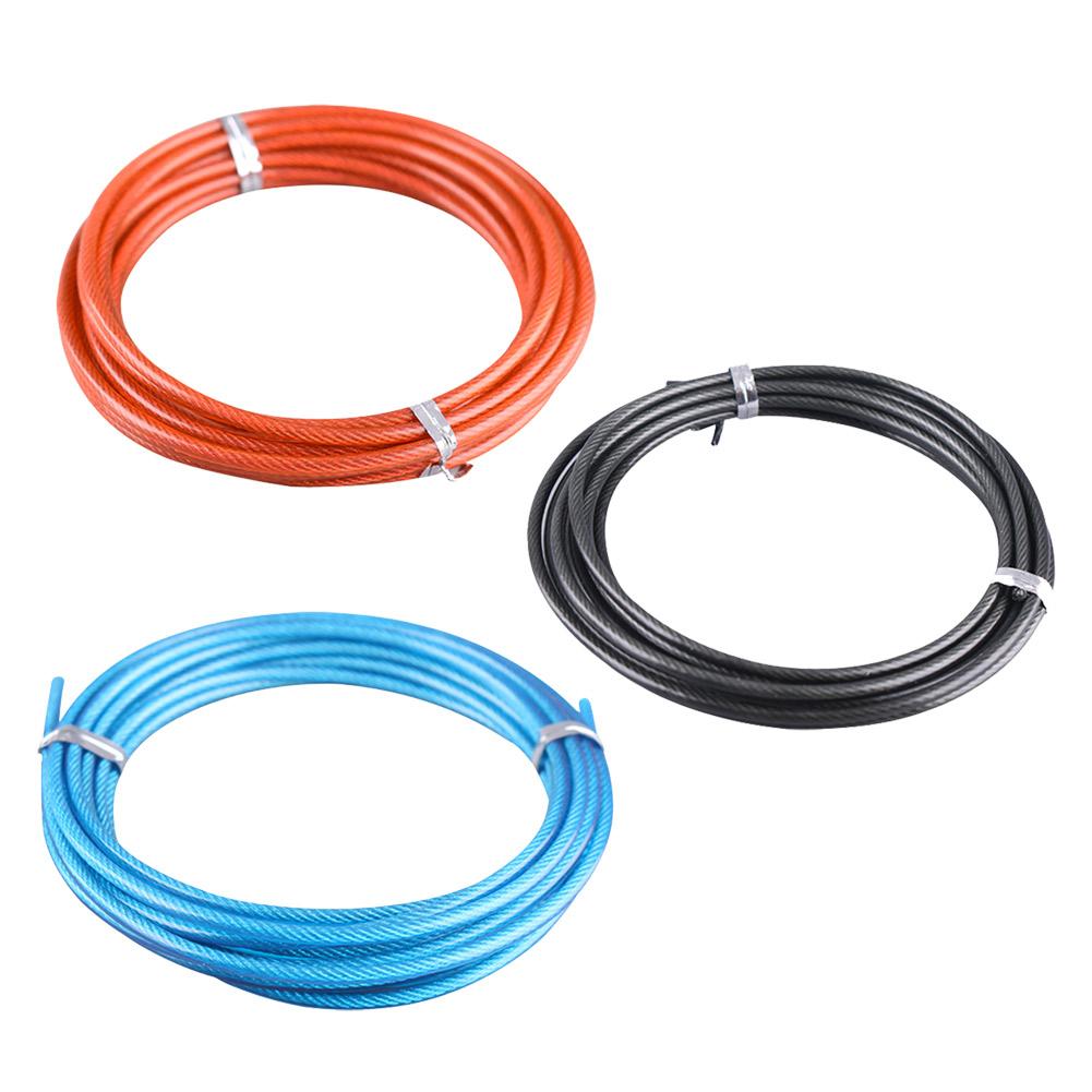 3m Spare Rope Speed Jump Skipping Workout Training Replaceable Steel Wire Crossfit Training Sports Exercises