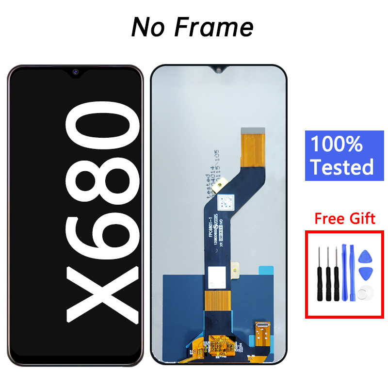 Ensemble écran tactile LCD, pour Infinix 9 Play X680 X680B: Default Title