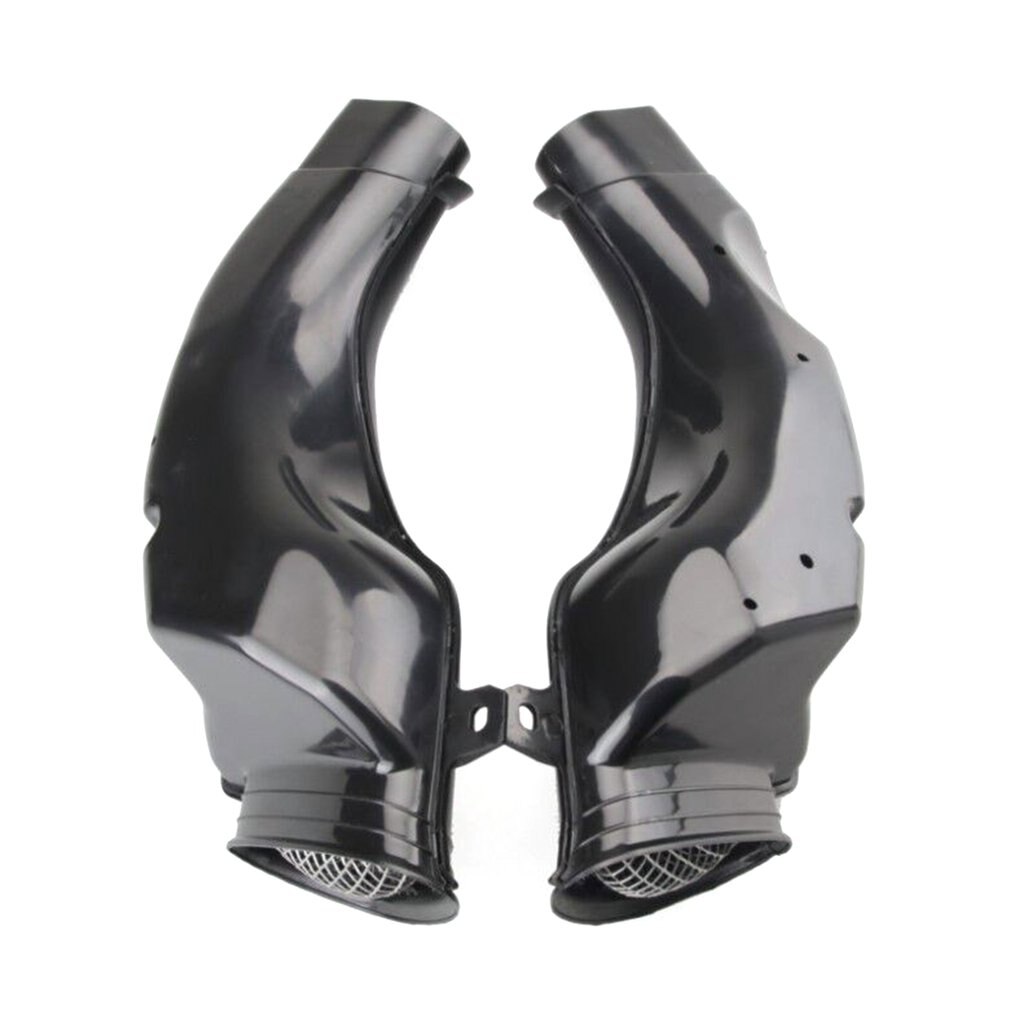 1 Pair Motorcycle Ram Air Intake Tube Duct Pipe For Suzuki GSXR 600 750 1000 00-03 K1 ABS Plastic Motorbike Replacement