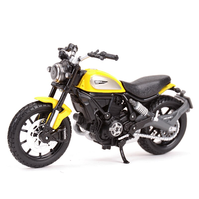 Maisto 1:18 Ducati Diavel Carbon 1199Panigale 1098S 748 848 Hypermotard Mostro Supersport S Pressofuso in Lega Modello di Moto Giocattolo: Scrambler