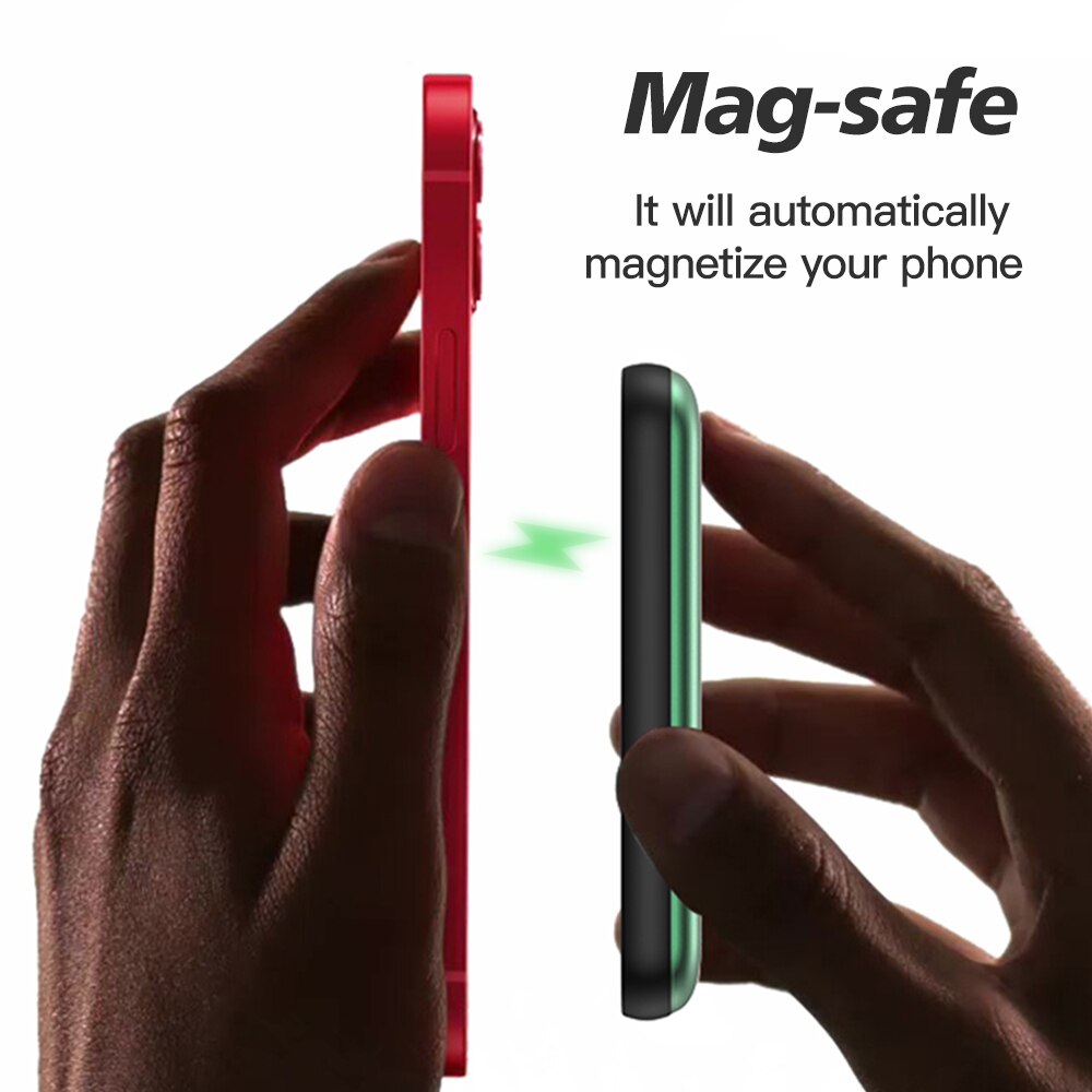 15W kabellos magnetisch Energie Bank für iPhone 12 Profi Max Mini QC 3,0 20W PD USB C Typ C Schnelle Ladung Extrenal Batterie Ladegerät