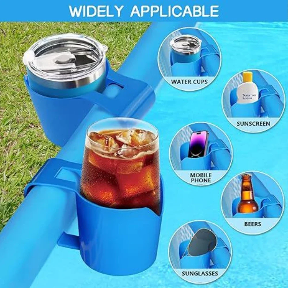 Piscina Cup Holder, armazenamento Rack, bebidas Beer Cup Holder, Mão Sabão Hanger, 1Pc