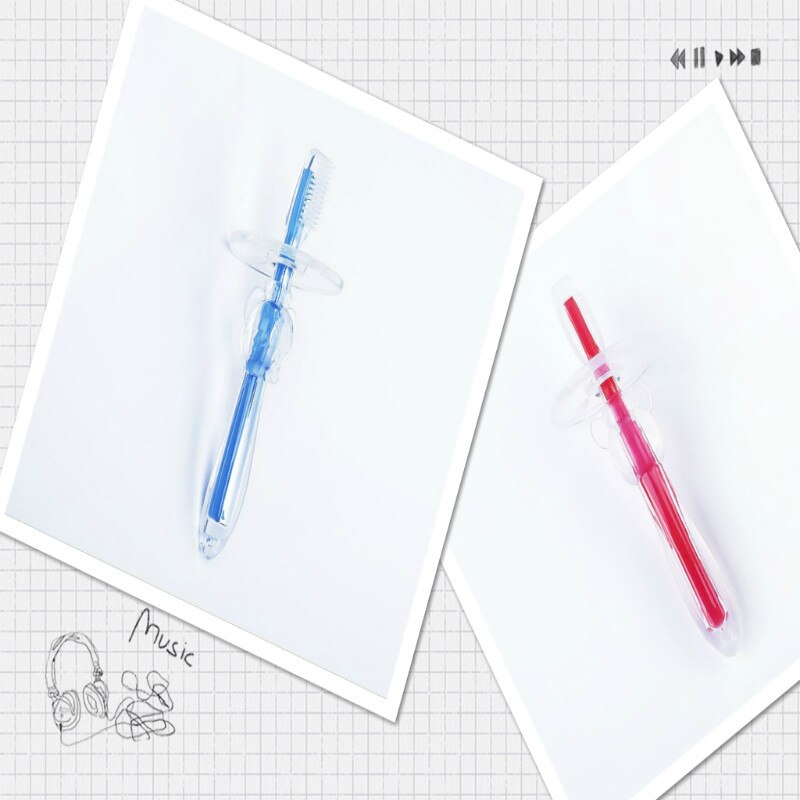 Baby Lebensmittel Klasse silikon schallwand weiche zahnbürste männer und frauen Baby Ausbildung Super weich milch zahnbürste Baby Art pflege liefert