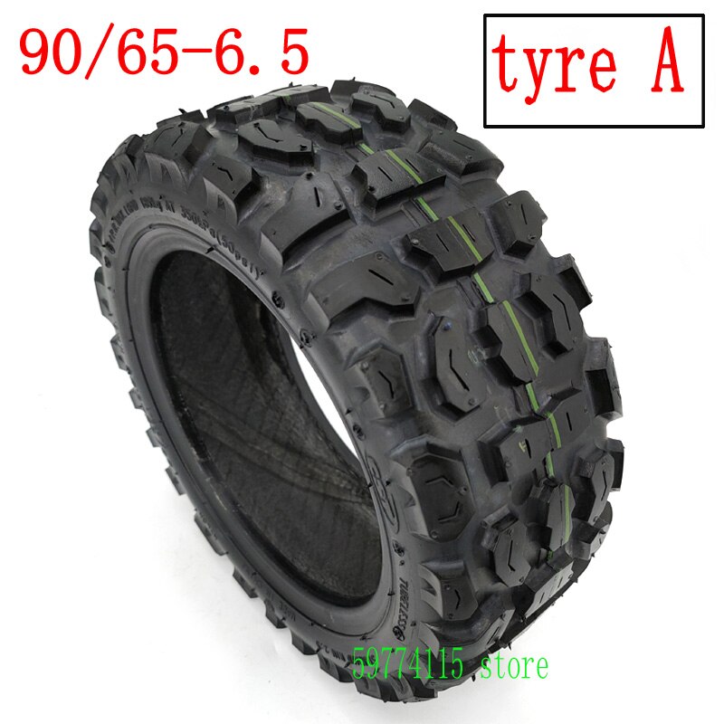 Electric Scooter 11 inch city Road Off-road Tire Inflatable Tubeless Tyre 90/65-6.5 for Dualtron Thunder Speedual Plus Zero 11X: 1 pcs tyre A