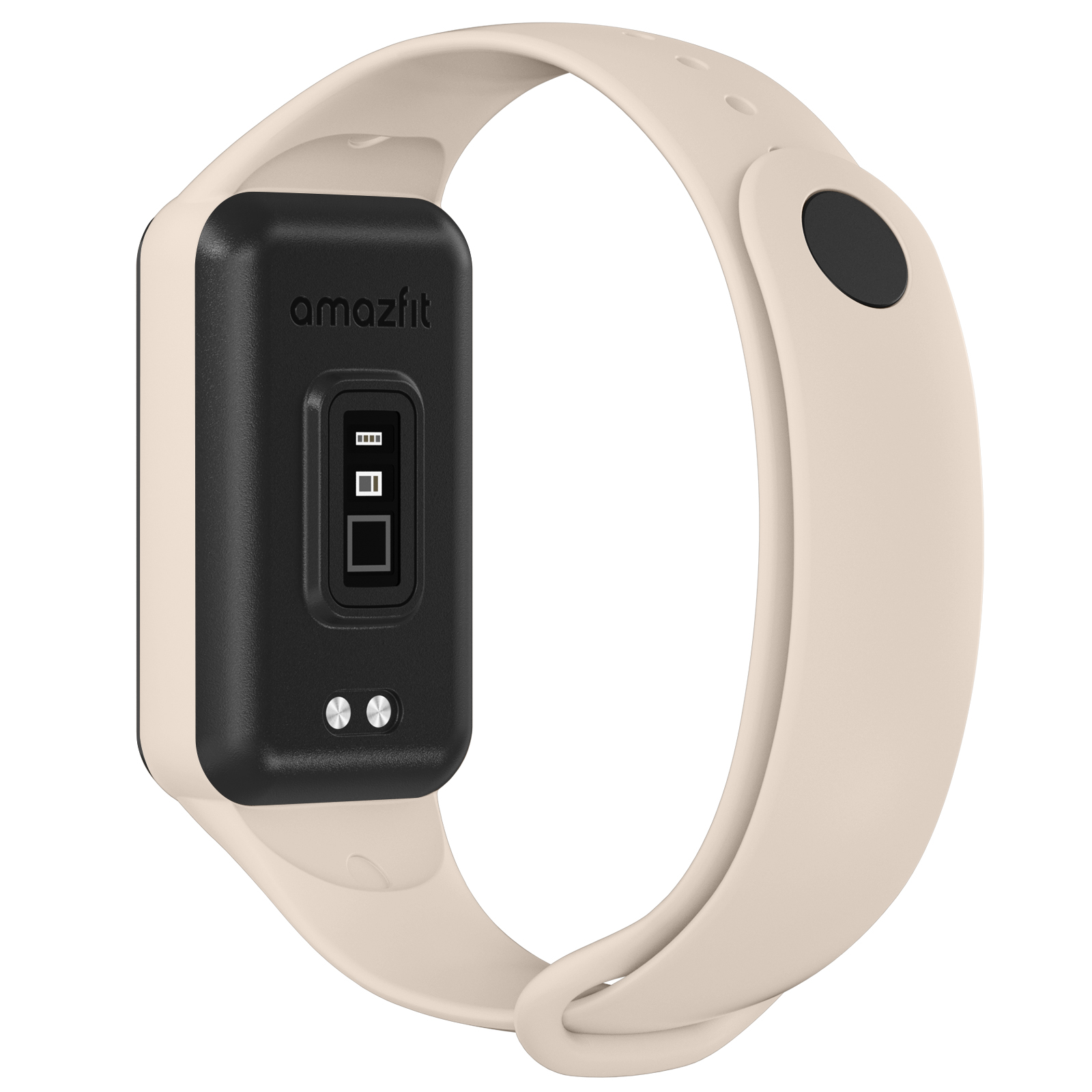 Correa de silicona suave para Huami Amazfit Band 7, pulsera ajustable, repuesto de correa de reloj para Huami Amazfit Band 7: Negro carbón