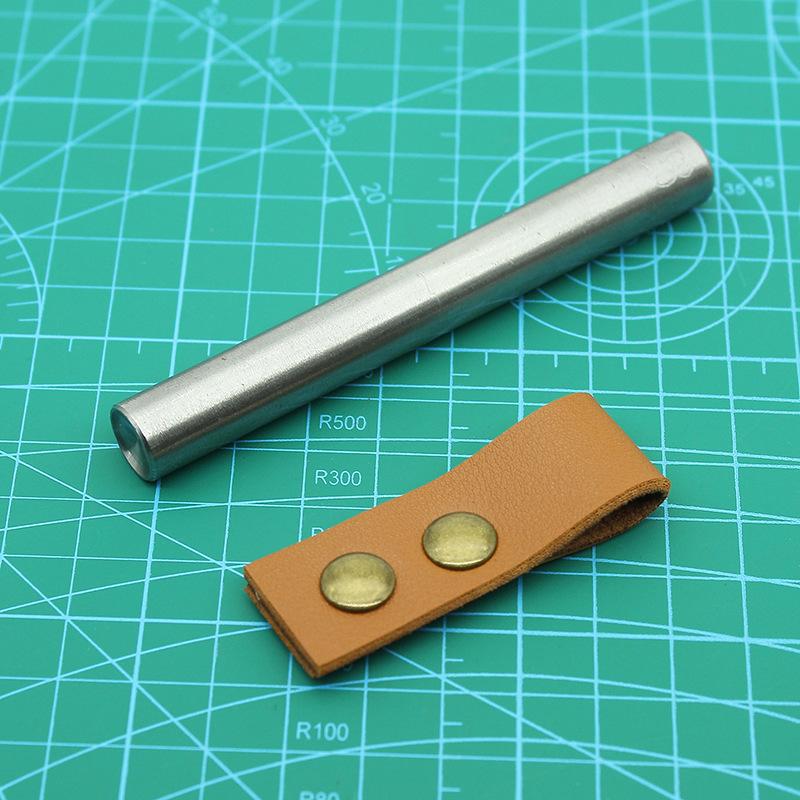5pcs/set Leather Craft Punch Tools Double Rivet Leathercraft Mushrooms Nails DIY Panels Snap Fastener Installation 8mm-15mm