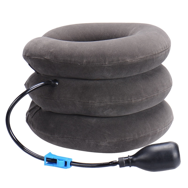 Neck Massage Inflatable Collar To Relieve Neck Muscles Reduce Headaches Mild Stretching Of The Cervical Spine
