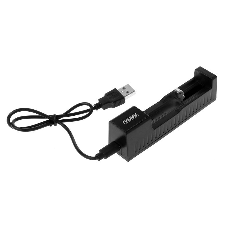 3.7V Universele Oplaadbare Batterij Usb Oplader Voor 18650 16340 14500 10400 26650 Li-Ion