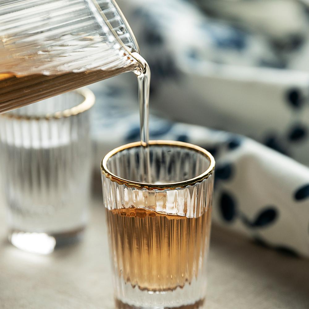 Vaso de cristal pequeño para bebidas, copa de licor y bebidas alcohólicas, Copas de licor para Vodka, vino, cóctel, boda, jarra de hielo de 50ml